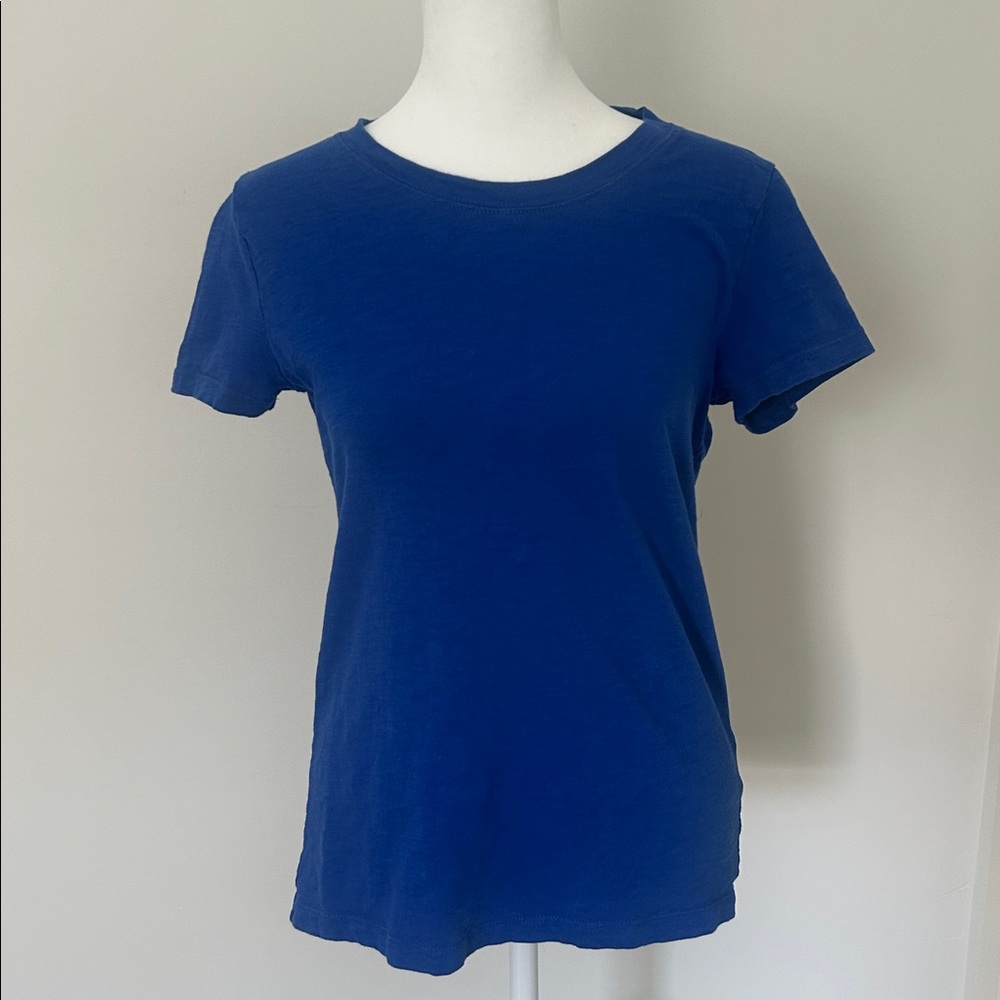 J. Crew Royal Blue Short Sleeve Tee